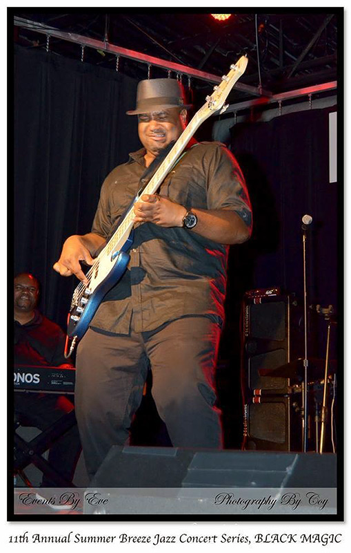 Bass player Maurice Fitzgerald uses a Wayne Jones AUDIO bass rig