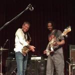 David Sanborn & André Berry (Wayne Jones AUDIO endorsee). Blue Note, Nagoya, October 18 2015.