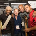 André Berry, Wayne Jones, Kevin Walker and David Dyson. NAMM 2017