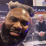 André Bowman with Wayne Jones and Steve Scanlon, NAMM 2020.