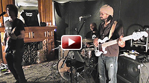 Captain Danger - "Cold Sweat"/interlude/"Born On The Bayou" (live) - André Berry on bass