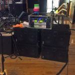Why do things by halves? Do them with 4000 Watts!!! Carl Young Music, bassist for Michael Franti and Spearhead showing “Now this is a bass rig!”