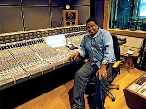 Producer Craig Calhoun in Switzerland at Zuend Stoff recording studio