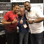 Bass players David Dyson, Wayne Jones and Garrett Body - NAMM 2017