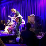 Jimmy Haslip performing with Jeff Lorber’s Fusion at Birds Basement jazz club, Melbourne