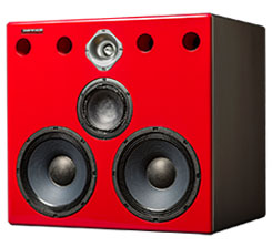 Wayne Jones Audio Big Reds studio monitors - recording engineering, audio and film post production, sound track mastering, audio mixing, sound mixing, recording studio gear. Far field monitoring systems.