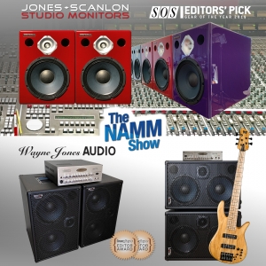 WAYNE JONES AUDIO Studio Monitors & Wayne Jones AUDIO at The NAMM Show 2020, Hall A, Booth 10927