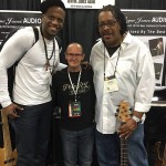 Julian Vaughn, Wayne Jones and James Cleaver - NAMM 2016