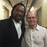 Renowned bassist Nate Phillips with Wayne Jones 