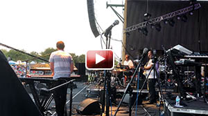 Nick Colionne at Seabreeze Jazz Festival 2018, GBody on bass