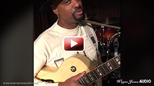 Nick Colionne, guiarist, endorsing Wayne JonesAudio guitar amp/speakers and guitar pre-amp