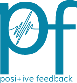 Positive Feedback publication logo