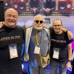 Steve Scanlon, Ed Staium (producer and engineer) and Wayne Jones