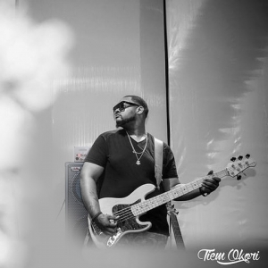 Thaddeus Johnson, bass player with 2018 McDonald’s Gospel Celebration Tour