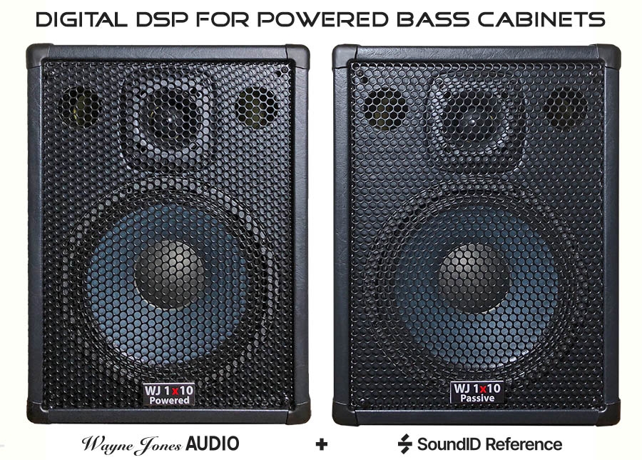 Wayne Jones Audio 2023 bass cabinets now feature DSP input and crossover