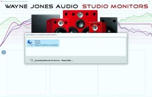 Upload SoundID Reference room calibration profile bin files to all Wayne Jones Audio Studio Monitors at the same time via our "one click" WJA Ethernet App.