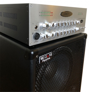 WJBA 2800 Watt Bass Guitar Amplifier with built in Twin Channel Bass Pre-Amp, featuring the option of phantom power on the second channel. 2800 Watts into 4 or 8 Ohms.