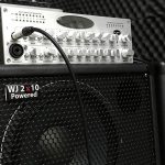 WJBPII TWIN CHANNEL BASS PRE-AMP, featuring the option of phantom power on the second channel.