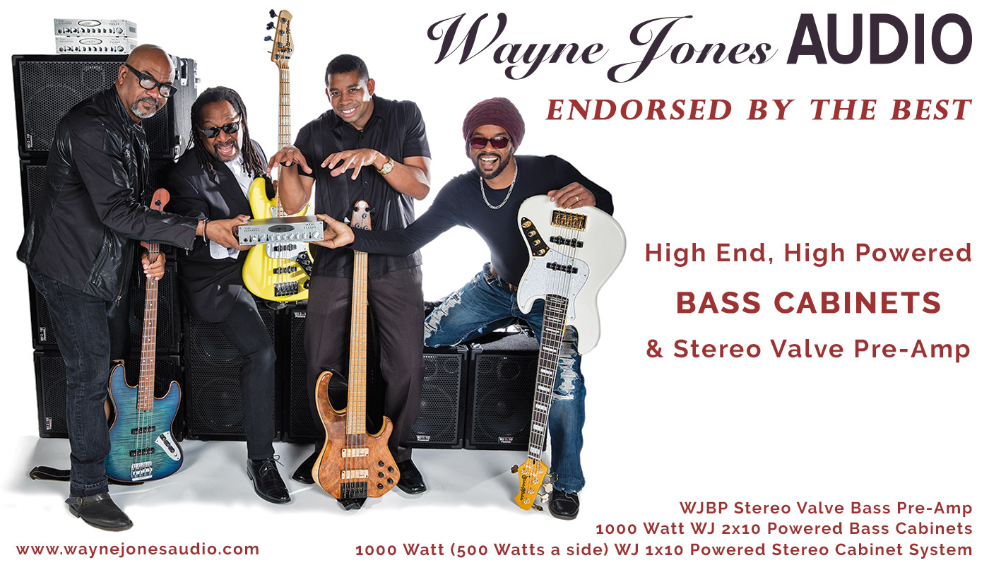 exterior Simposio su Wayne Jones AUDIO & Endorsees - Wayne Jones - Bass Player