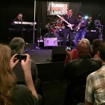  Andre Berry & George Johnson's clinic & tribute to Louis Johnson @ Bass Player LIVE! 2015 - Wayne Jones AUDIO  bass rig on stage