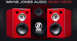 Wayne Jones Audio Baby Reds studio monitors - recording engineering, audio and film post production, sound track mastering, audio mixing, sound mixing, recording studio gear.