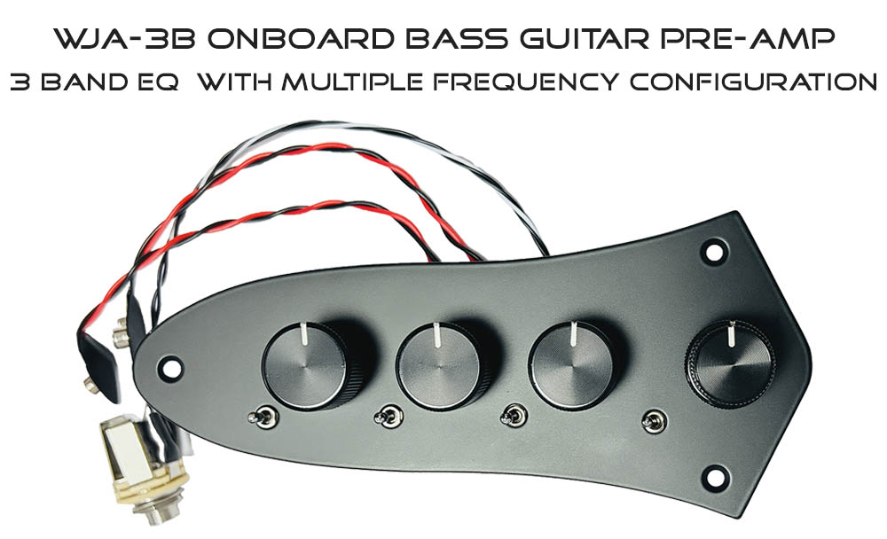 Wayne Jones Audio WJA-3B Onboard Bass Guitar Pre-Amp