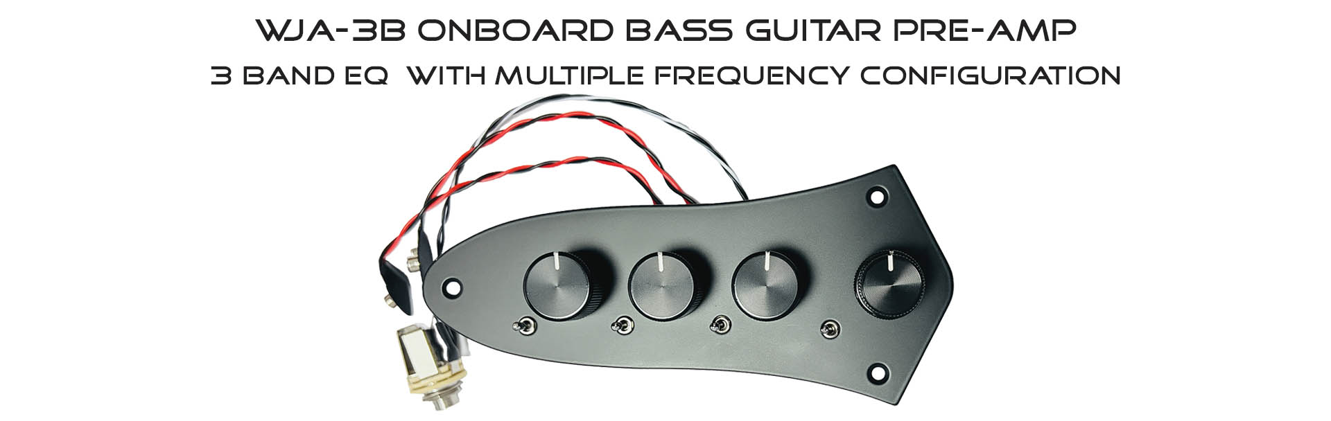Wayne Jones Audio WJA-3B Onboard Bass Guitar Pre-Amp