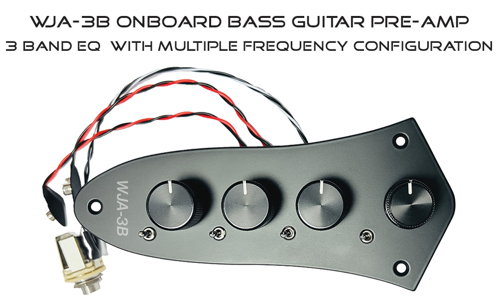 Wayne Jones Audio WJA-3B Onboard Bass Guitar Pre-Amp