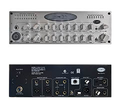 Wayne Jones AUDIO WJBPII Twin Channel Bass Guitar Pre-Amp. 2 Independent channels that also can be used together. Stero/Mono Inputs. Phantom power option. 6 band EQ plus 30hZ boost