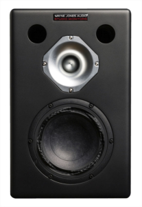 Wayne Jones Audio Baby Graphite studio monitors - recording engineering, audio and film post production, sound track mastering, audio mixing, sound mixing, recording studio gear.