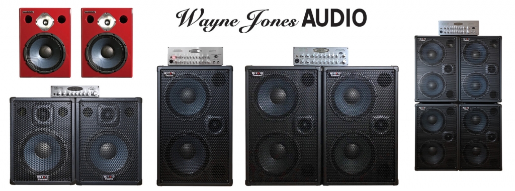 Wayne Jones Audio product range for bass guitarists, upright bass players, guitar players. Bass guitar speakers, pre-amps, amplifiers, speakers for electric guitar.