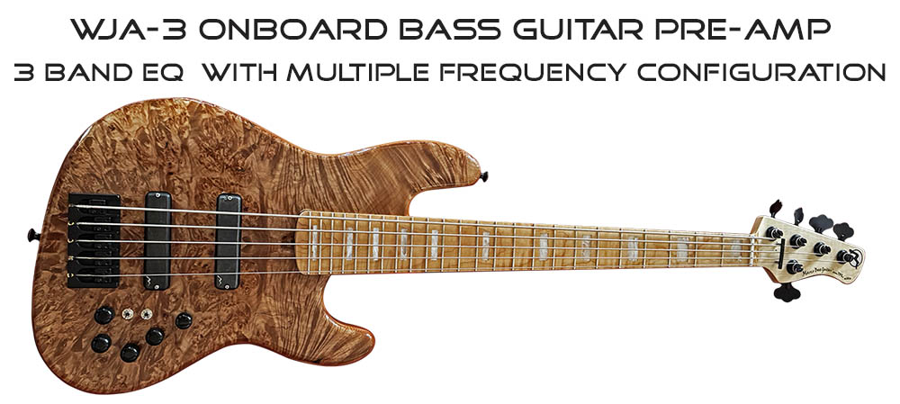 Wayne Jones Audio WJA-3 Onboard Bass Guitar Pre-Amp
