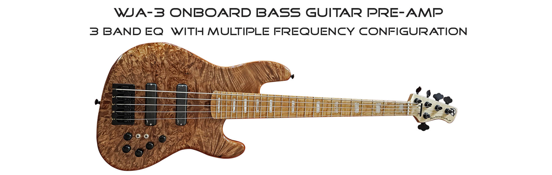 Wayne Jones Audio WJA-3 Onboard Bass Guitar Pre-Amp