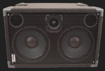 1000 Watt Compact, Portable  Hi End, High Powered, Crystal Clear, Full Range 2×10 Bass Cabinet (40 Hz – 20 KHz & does the job of a 4×10) that only requires a pre-amp, your bass & yourself.