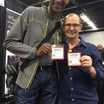 Wayne Pryor and Wayne Jones at NAMM 2016.