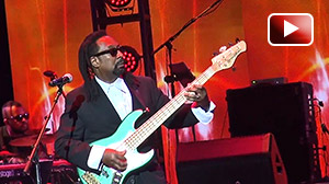 Bassist Nate Phillips performing with Richard Elliot aboard Smooth Jazz Cruise 2016. Nate is using: WJBP Stereo Valve Bass Pre-Amp, 2 x 1000 Watt WJ 2x10 Powered Bass Cabinets (2000 Watts)