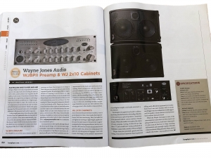 Bass Player Magazine, January 2018 review of Wayne Jones Audio Rigs