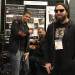 Wayne Jones AUDIO endorsee David Dyson along with friends - NAMM 2017