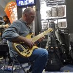 Wayne Jones AUDIO stand, Melbourne Guitar Show 2016