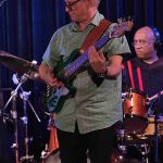 Bassist Rob Little & drummer Fallon Williams @ Bird's Basement jazz club in Melbourne