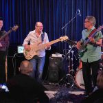 16 strings of bass player's revenge @ Bird's Basement jazz club in Melbourne 
